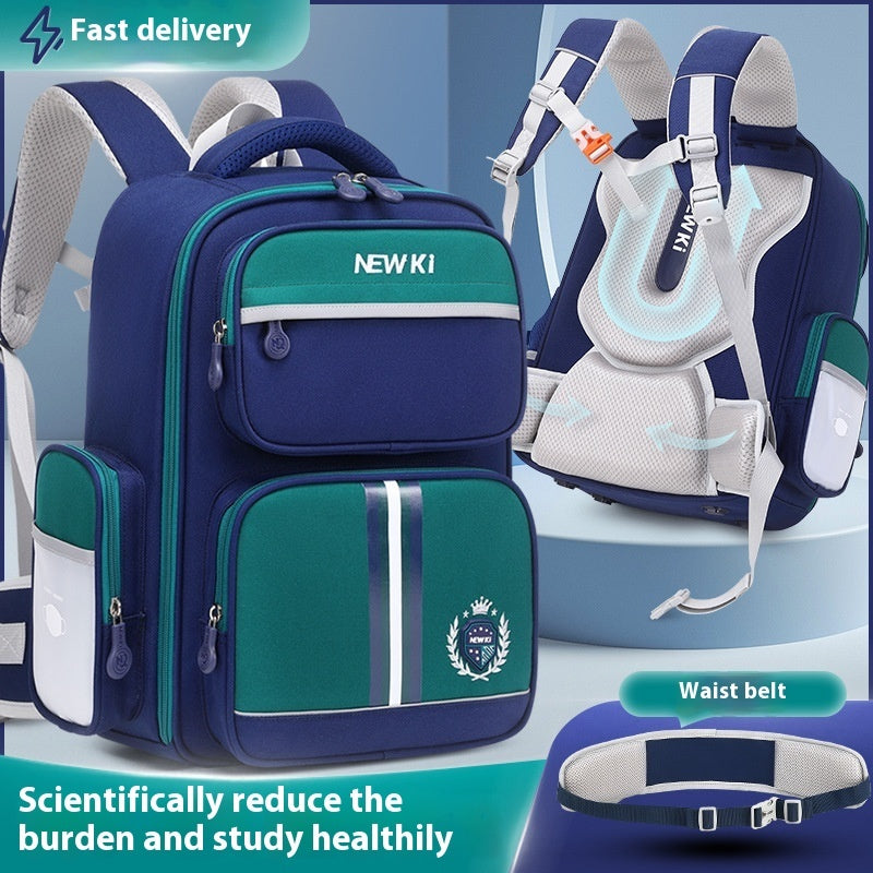 Kids' Waterproof School Backpack