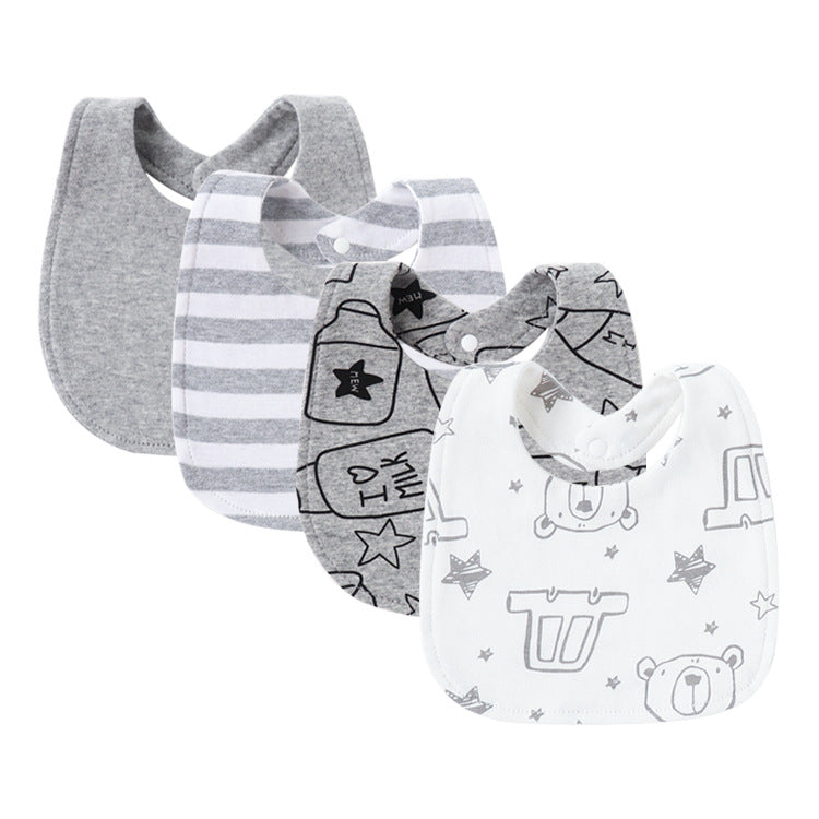 Pure Cotton Baby Bibs
