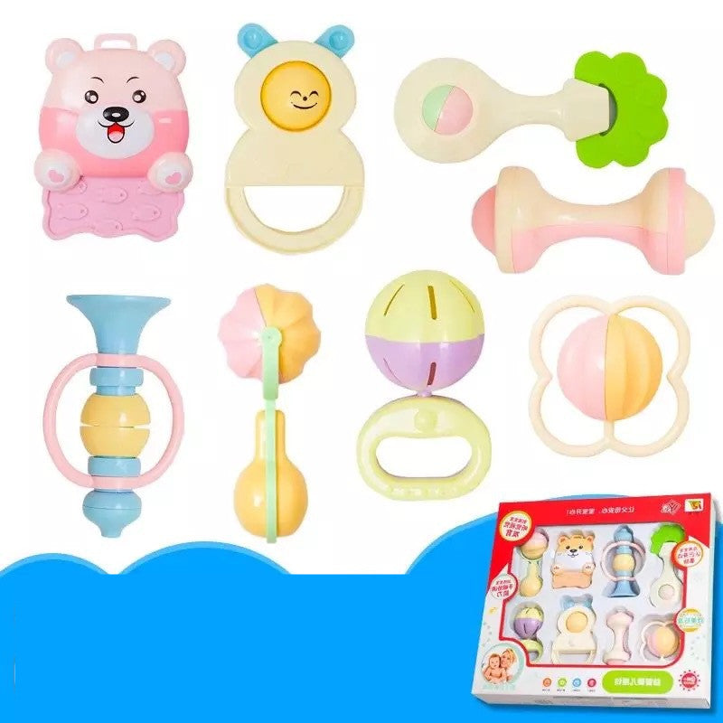 Baby Rattle Educational Gift Set
