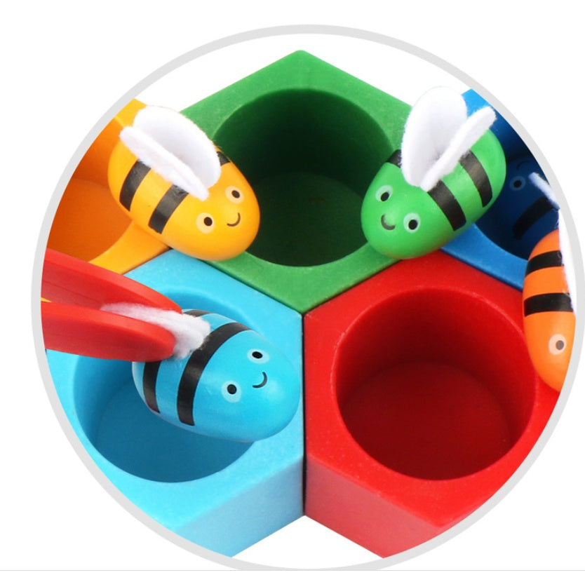 Wooden Bee-Catching Coordination Game