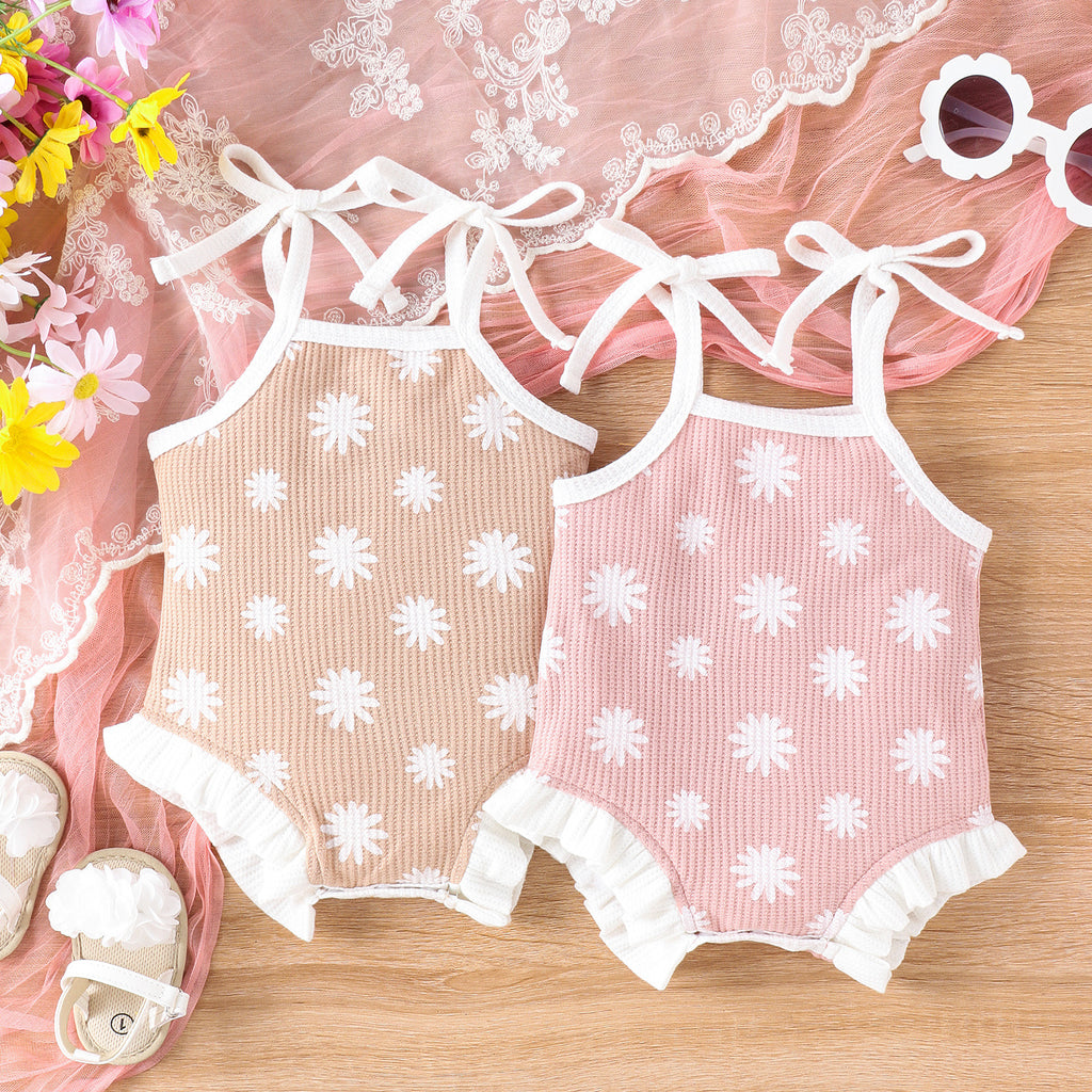 Baby Girl Cotton Romper