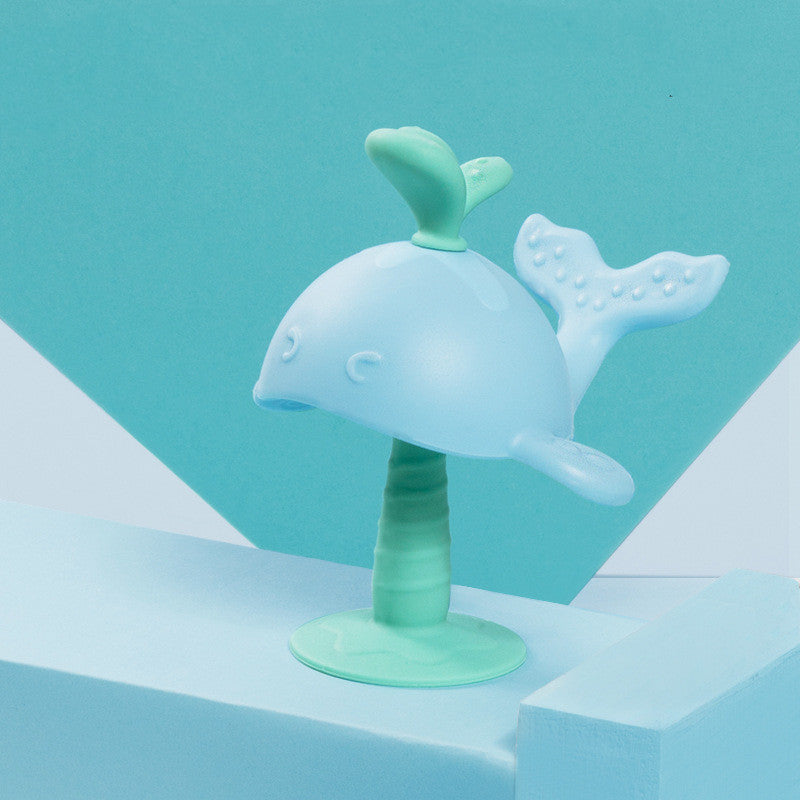 Whale Silicone Teether