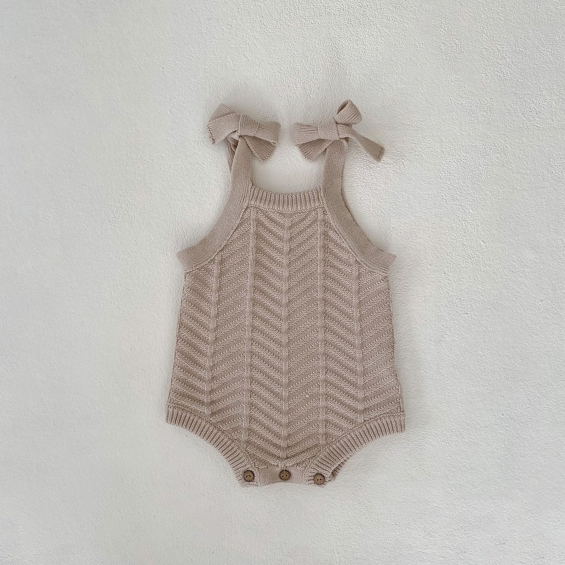 Baby Girl Sleeveless Romper