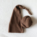 Newborn Knit Photo Wrap & Cap