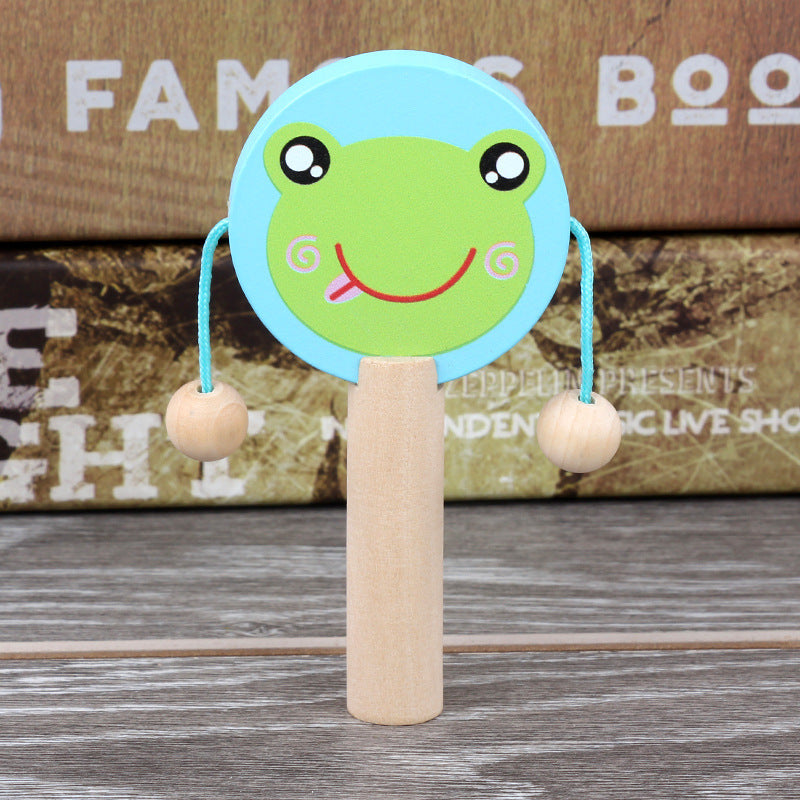 Wooden Rattle Drum