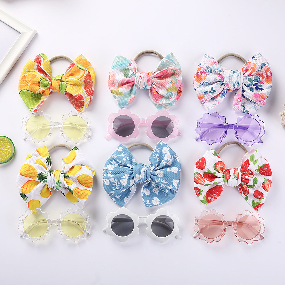 Kids' Sunglasses & Headband Set