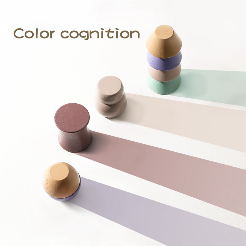 Wooden Animal Stacking Balance Blocks
