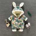 Baby Padded Quilted Winter Onesie