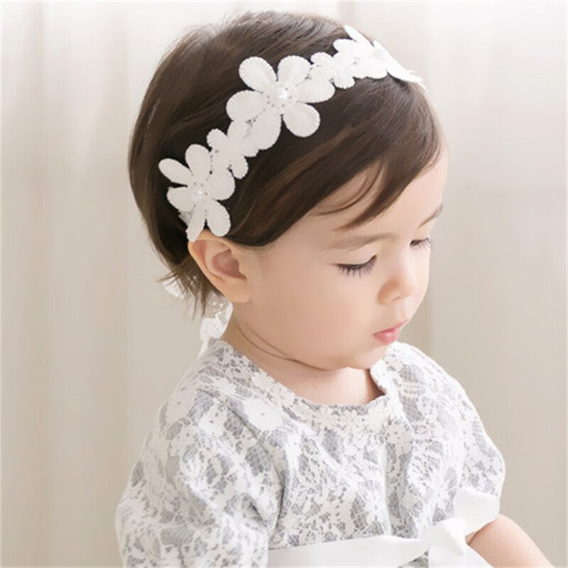 Baby Girl Lace Bow Headband