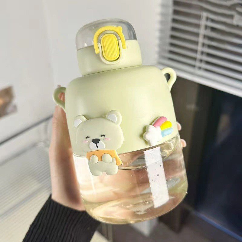 Girls' Cute Sports Water Bottle (700 ml)