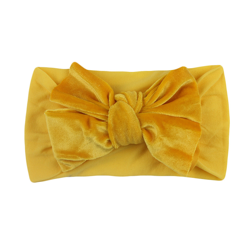 Baby Girl Knot Bow Headbands (22 Colors)