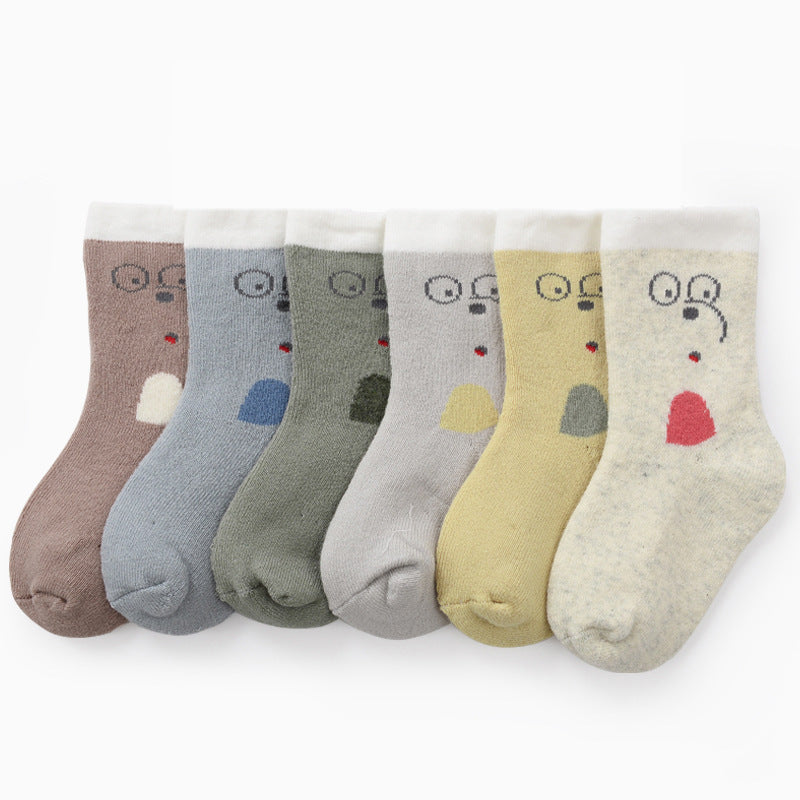 Newborn Thickened Boneless Socks