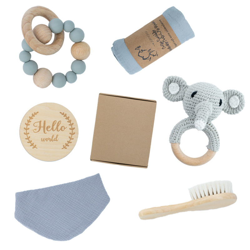 Wooden Teether Gift Box Set