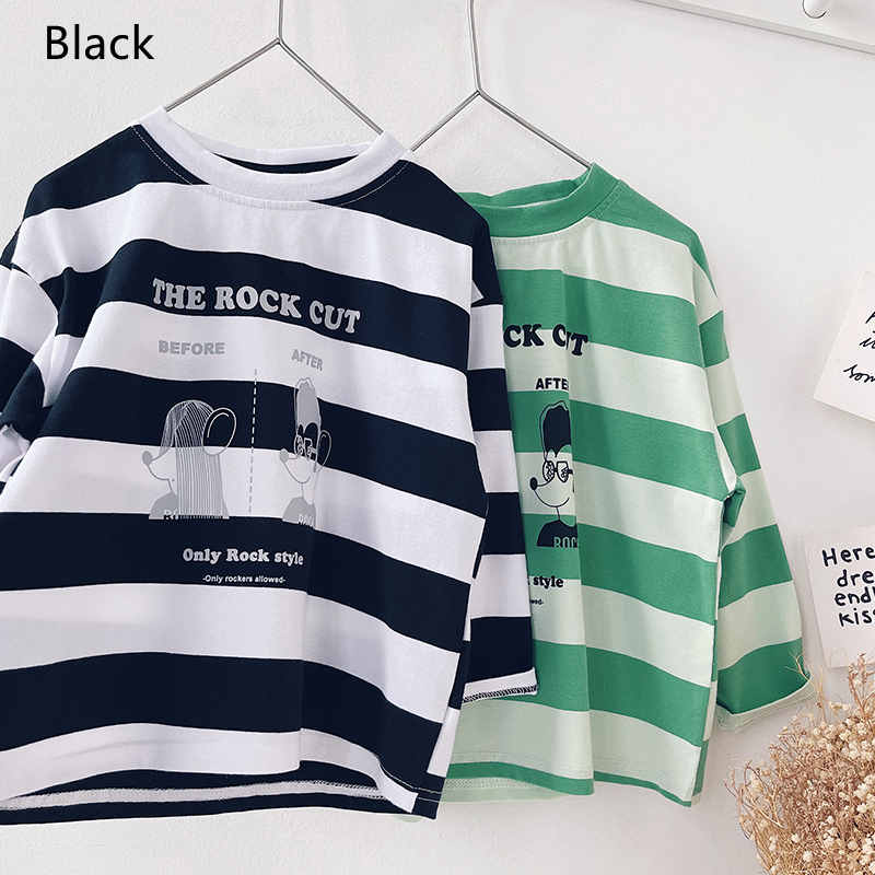 Boys' Striped Long-Sleeve Tee