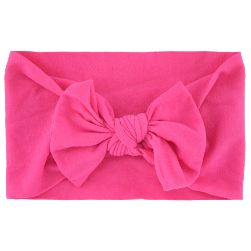 Baby Girl Knot Bow Headbands (22 Colors)