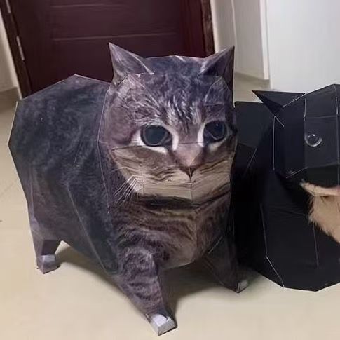 Origami Cat Paper-Folding Craft Kit