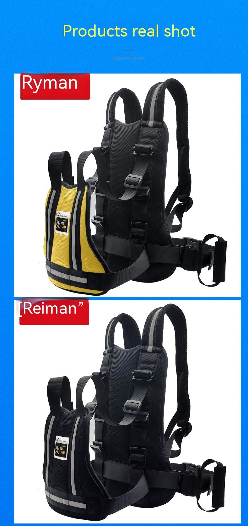 Child Bike Ride Safety Harness