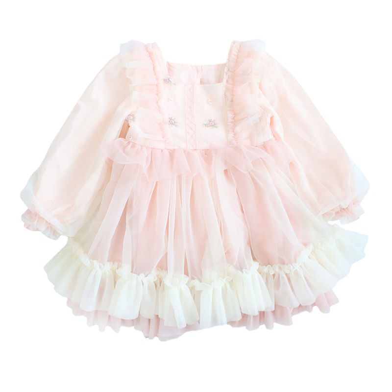 Big Girls' Chiffon Flower Girl Dress