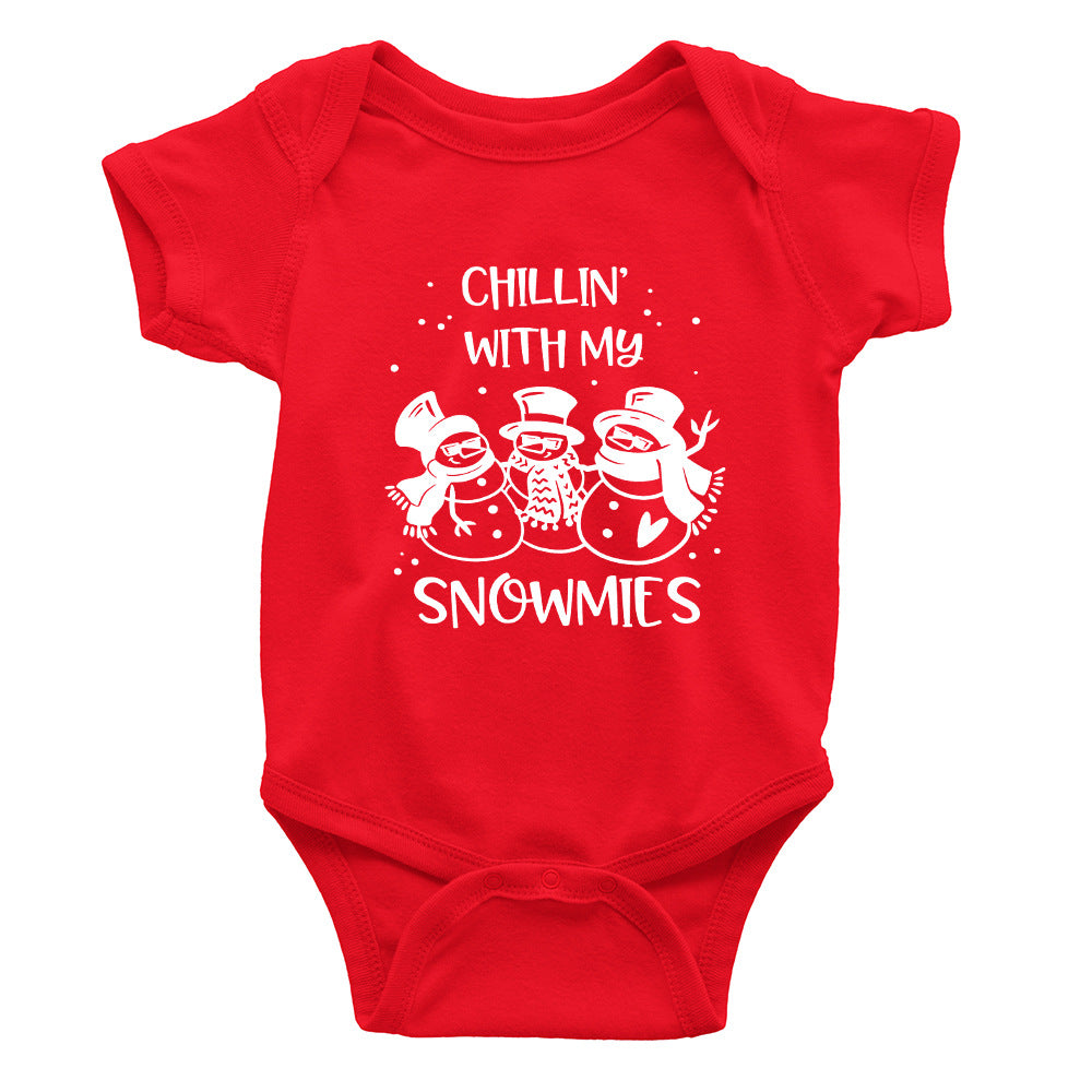 Baby Cotton Short-Sleeve Romper
