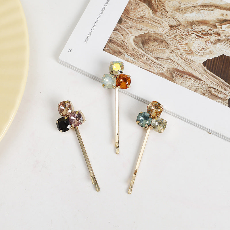 Crystal Side Hair Clips