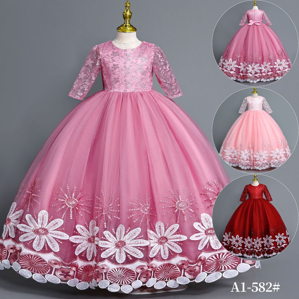Girls' Performance Flower Girl Dress
