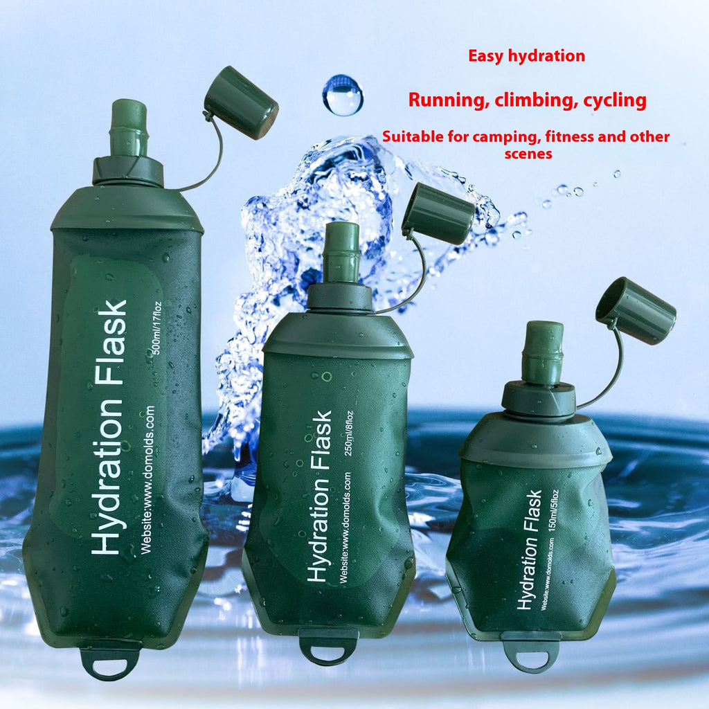 Collapsible Soft Sports Water Bottle