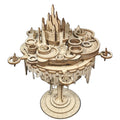 3D Wooden Music Box Castle Puzzle