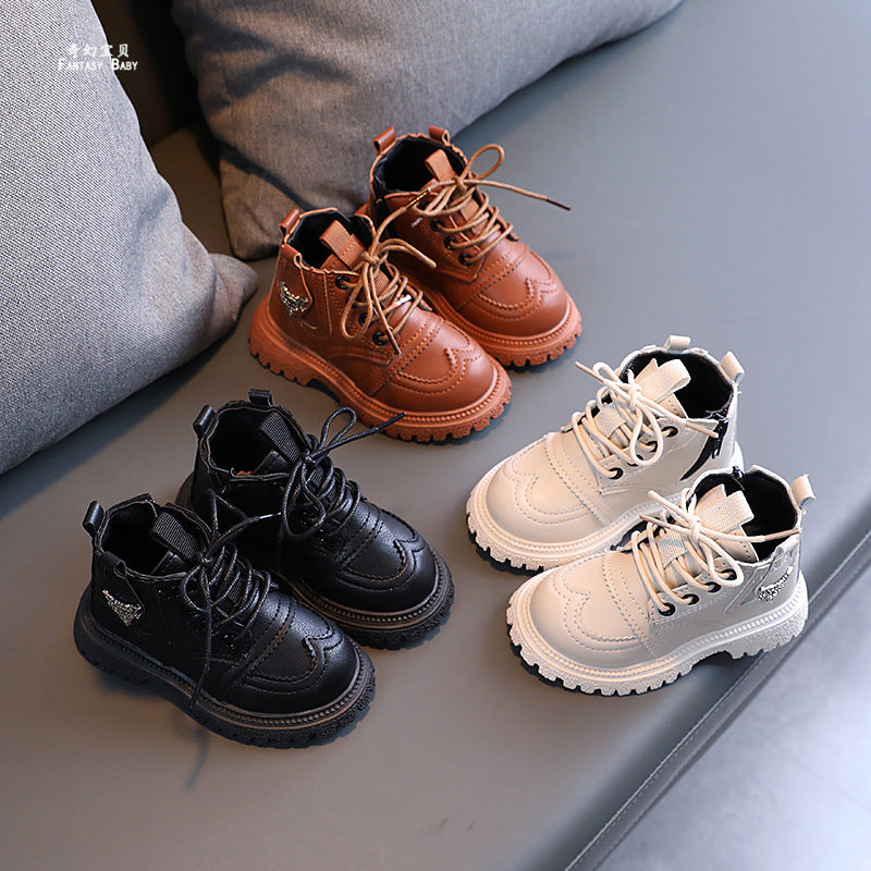Baby British-Style Booties