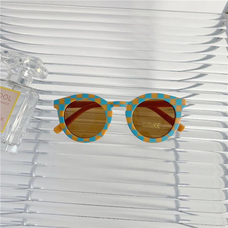Kids' Checkered Outdoor Sunglasses