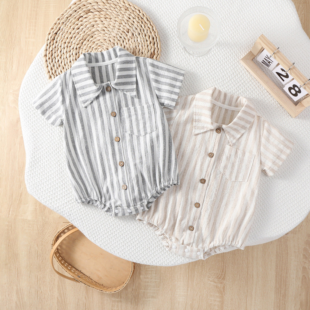 Baby Lightweight Short-Sleeve Romper