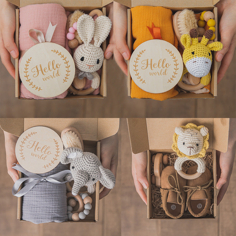 Wooden Teether Gift Box Set