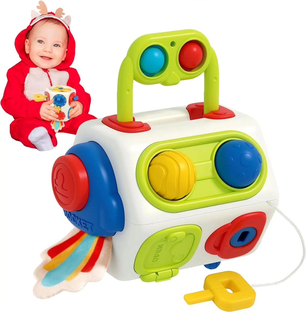 9-in-1 Busy Cube Activity Toy