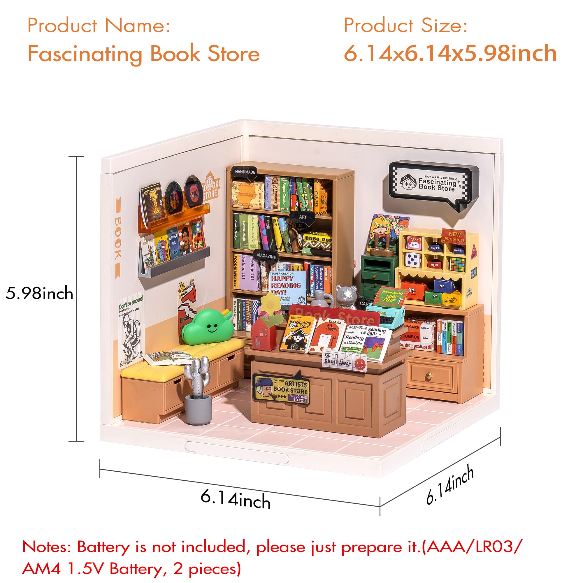 Rolife DIY Miniature Store Kit
