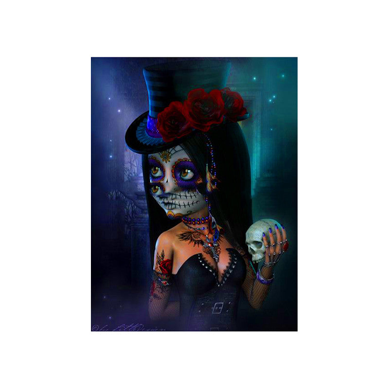 Halloween Diamond Painting Poster Kit