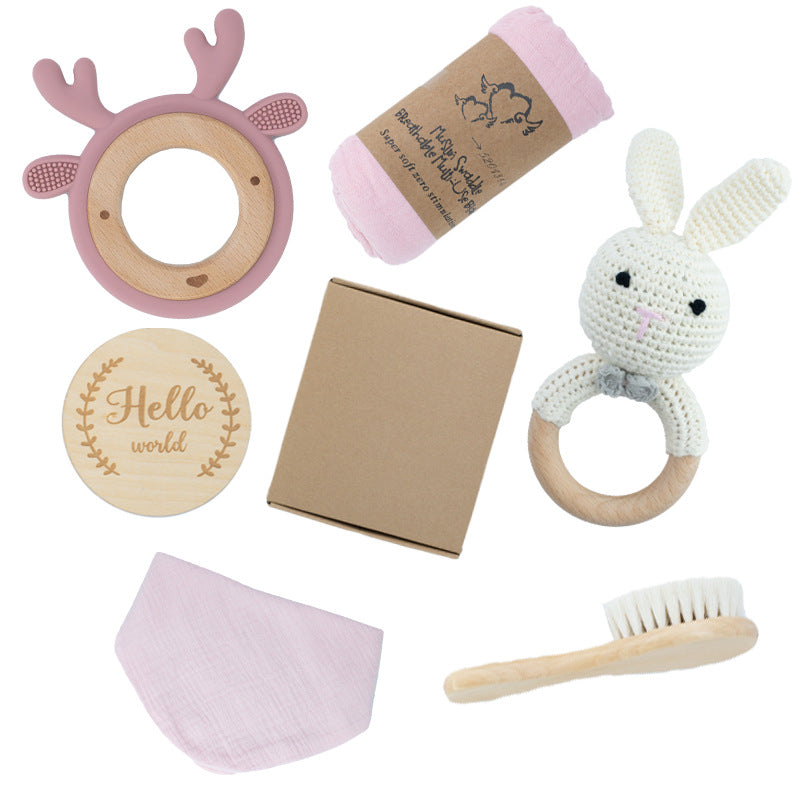 Wooden Teether Gift Box Set