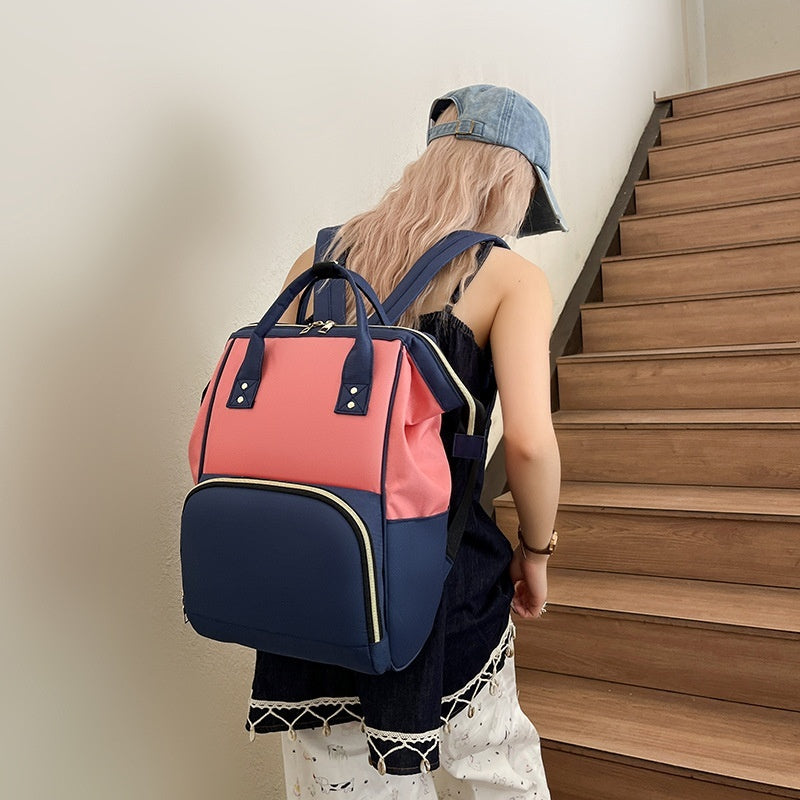 Water-Repellent Oxford Backpack