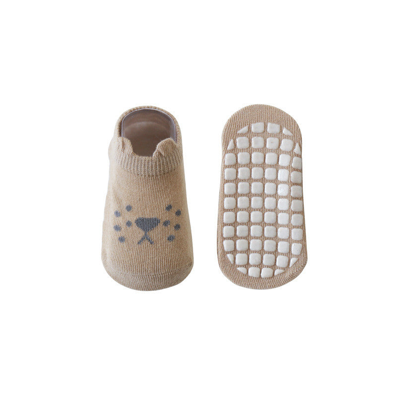 Baby Thin Combed-Cotton Boat Socks