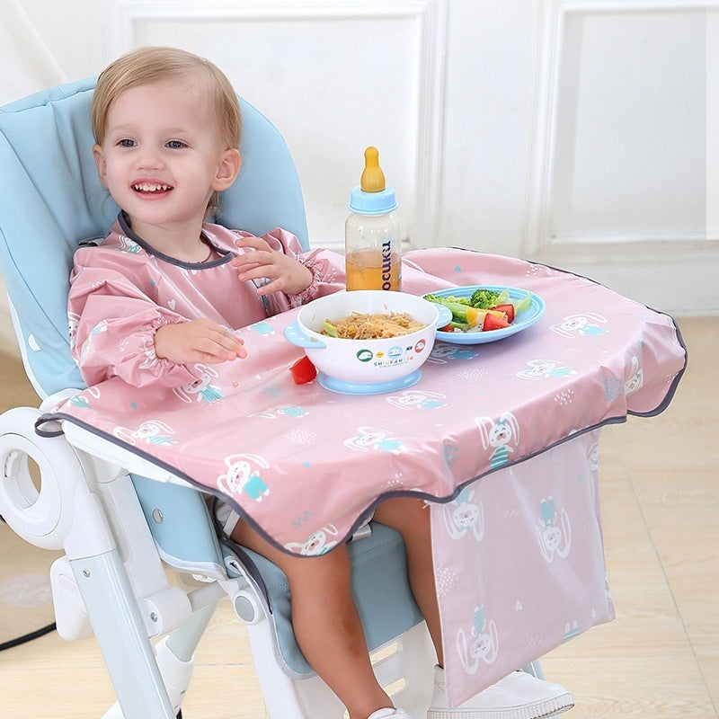 Long-Sleeve Feeding Smock Bib