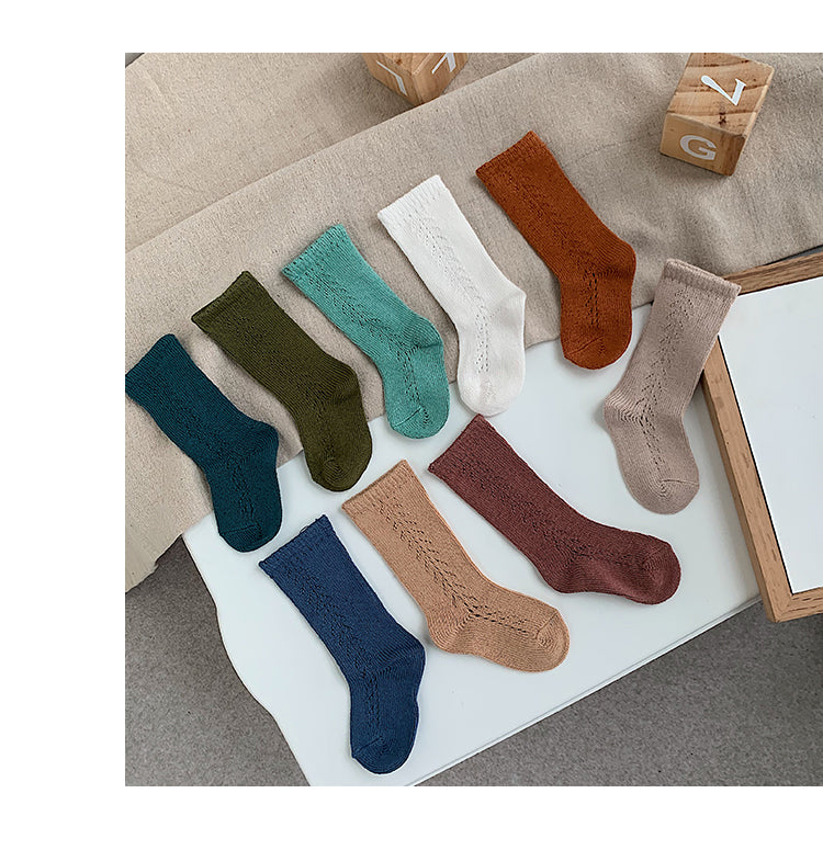 Baby Breathable Mid-Length Socks