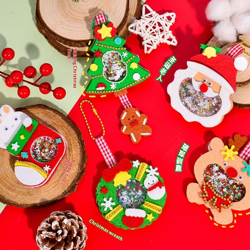 Christmas Felt Rattle Craft Kit