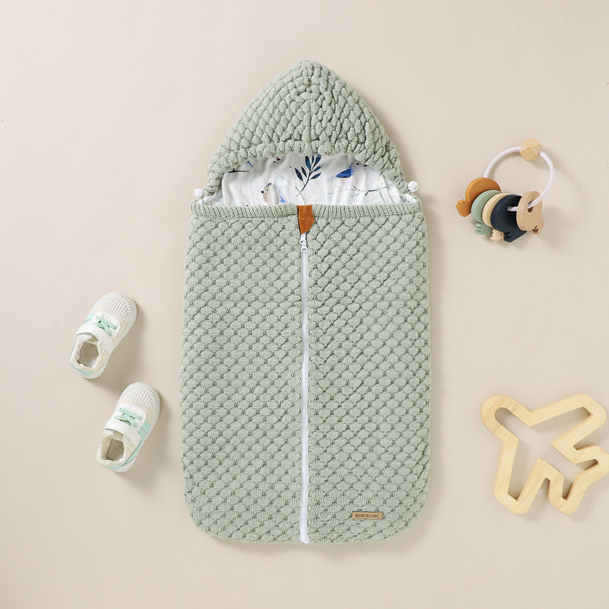 Newborn Cocoon Swaddle Sleeping Bag