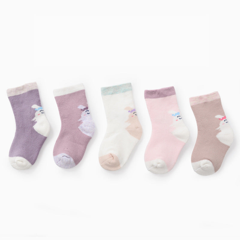 Newborn Thickened Boneless Socks