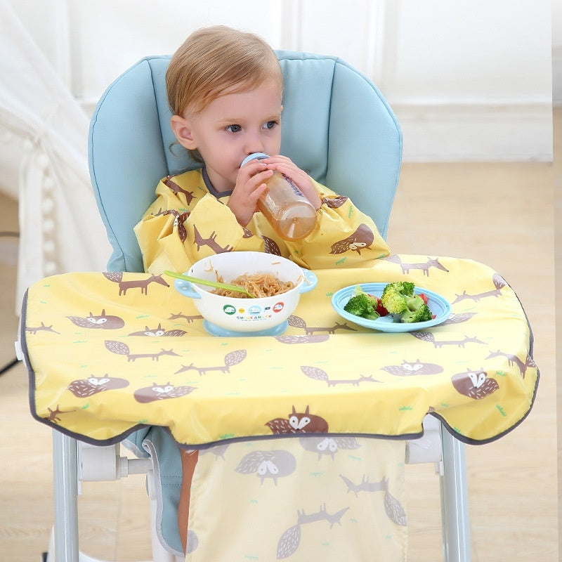 Long-Sleeve Feeding Smock Bib