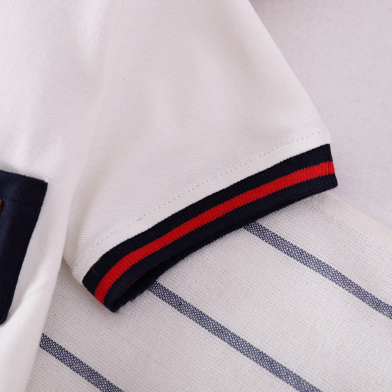 Boys' Solid-Color Cotton Tee