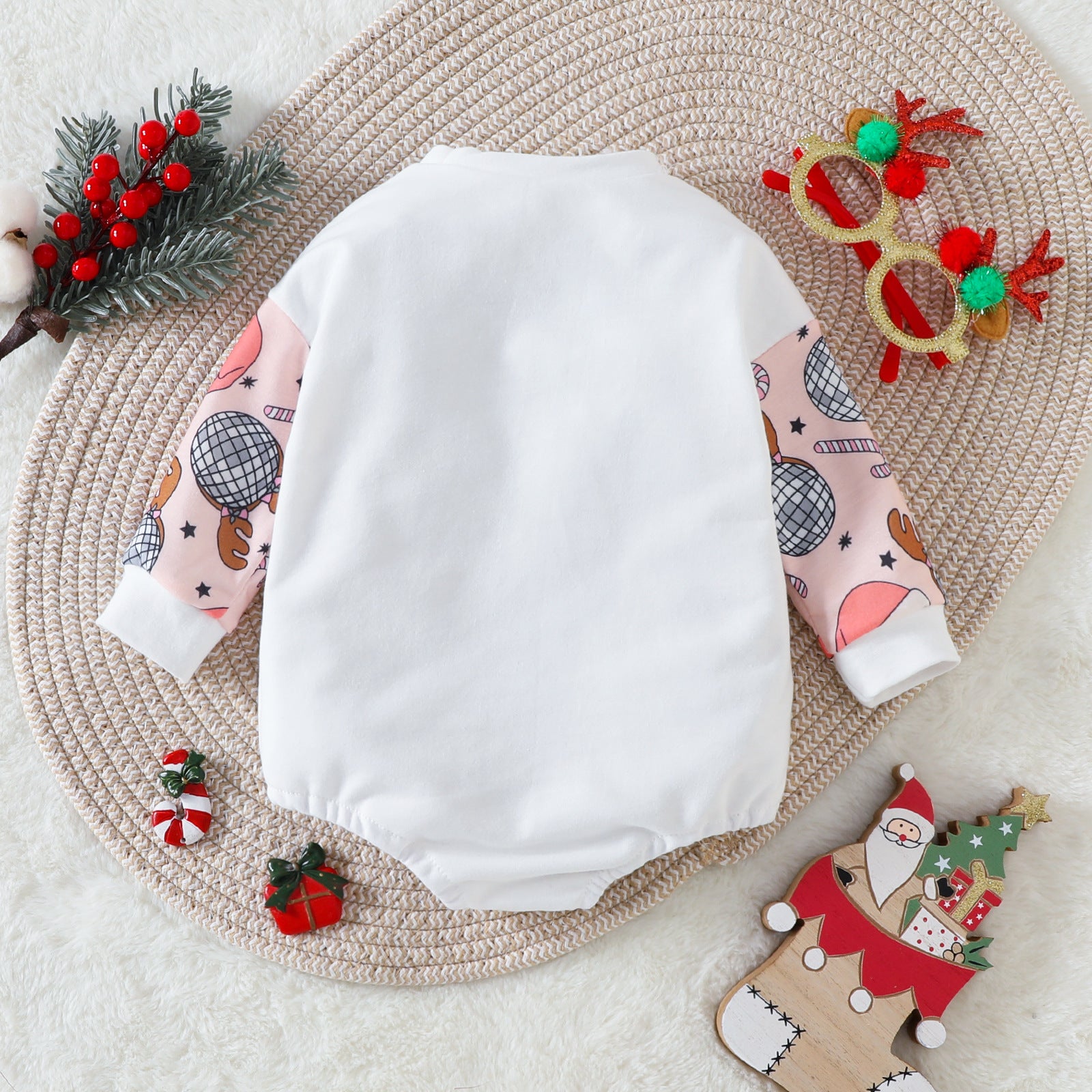 Baby Christmas Cartoon Romper