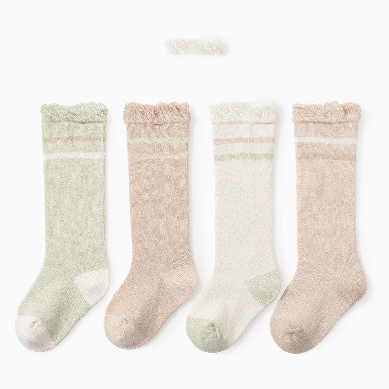 Baby Over-the-Knee Cotton Socks